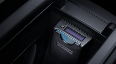 BUILT-IN TOLL READER